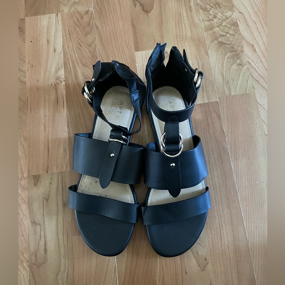 Apartment nine size 9 black sandals